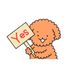 トイプーの日常会話（個別スタンプ：28）