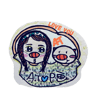 A.T love po painting（個別スタンプ：2）
