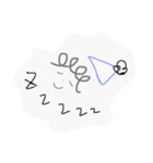 シンプルっ子（個別スタンプ：8）