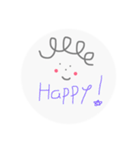 シンプルっ子（個別スタンプ：22）