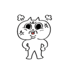TW Cat ＆ Fat duck（個別スタンプ：17）