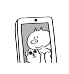 TW Cat ＆ Fat duck（個別スタンプ：30）