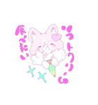 Pink Corgi（個別スタンプ：1）