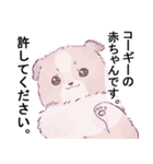 Pink Corgi（個別スタンプ：25）