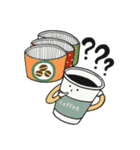 Paper Cups of Heart（個別スタンプ：8）