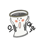 Paper Cups of Heart（個別スタンプ：14）