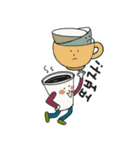 Paper Cups of Heart（個別スタンプ：15）