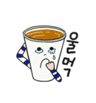 Paper Cups of Heart（個別スタンプ：22）