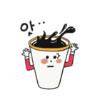 Paper Cups of Heart（個別スタンプ：24）