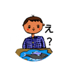 丸顔君の毎日。（個別スタンプ：20）