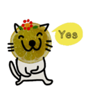 Lemon Meaw is cute, love me love my cat.（個別スタンプ：1）