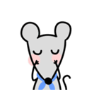 Little mouse's daily life（個別スタンプ：4）