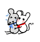 Little mouse's daily life（個別スタンプ：8）