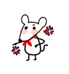 Little mouse's daily life（個別スタンプ：10）