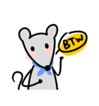 Little mouse's daily life（個別スタンプ：11）