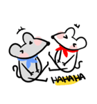 Little mouse's daily life（個別スタンプ：17）