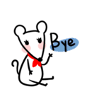 Little mouse's daily life（個別スタンプ：24）