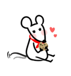 Little mouse's daily life（個別スタンプ：28）
