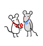 Little mouse's daily life（個別スタンプ：30）
