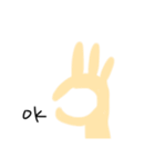 the special hand（個別スタンプ：5）