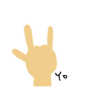 the special hand（個別スタンプ：14）