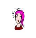 Girltogirls（個別スタンプ：3）