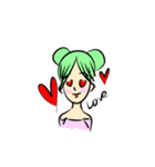Girltogirls（個別スタンプ：7）