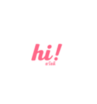 AbcU（個別スタンプ：1）