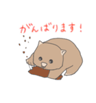 ウォンバット日常使いスタンプ（個別スタンプ：13）
