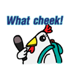 My name is Duck But I'm a Chicken 1 ENG（個別スタンプ：12）