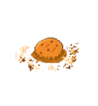 【日常編】ポテトドット絵（個別スタンプ：2）