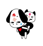 LuckyDog Love Story（個別スタンプ：14）