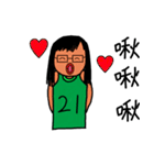 Ugly Girls' Basketball Team 2.0（個別スタンプ：6）