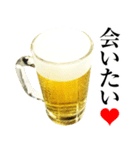 実写！ビール2 生おかわり（個別スタンプ：35）