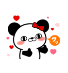 ぱんだん LOVE編（個別スタンプ：22）
