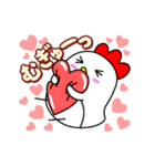 ベスコッコ＆ひよこっこ LOVE（個別スタンプ：2）