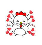 ベスコッコ＆ひよこっこ LOVE（個別スタンプ：3）