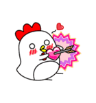ベスコッコ＆ひよこっこ LOVE（個別スタンプ：13）
