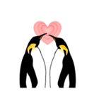 Love×Love エンペラーペンギン スタンプ（個別スタンプ：3）