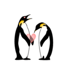 Love×Love エンペラーペンギン スタンプ（個別スタンプ：9）