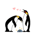 Love×Love エンペラーペンギン スタンプ（個別スタンプ：12）