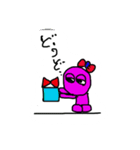 だっぷ君＆だっぴちゃん（個別スタンプ：4）