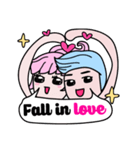 Hello,Love couple（個別スタンプ：3）