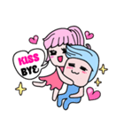 Hello,Love couple（個別スタンプ：4）