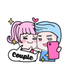 Hello,Love couple（個別スタンプ：8）