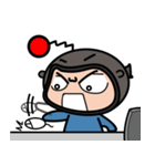 あんこう (魚の仕事毎日)（個別スタンプ：6）