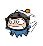 あんこう (魚の仕事毎日)（個別スタンプ：9）
