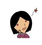 ぐだぐだ良子～恋の応援歌～（個別スタンプ：15）
