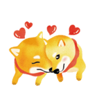 New Year＆Valentine Shiba Inu Bui(VOL.2)（個別スタンプ：2）