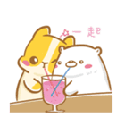 yebuda is a rabbit:sweet sweet love（個別スタンプ：1）